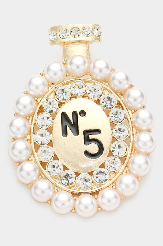 N*5 Brooch