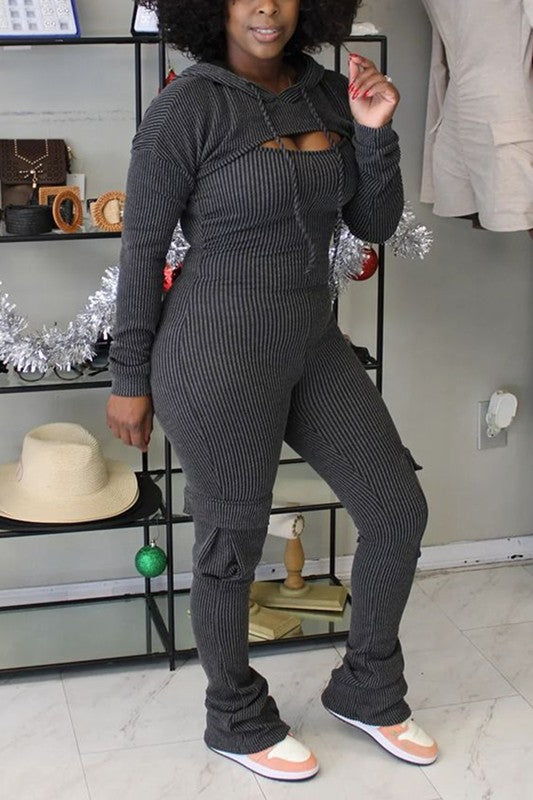 The fitted jumpsuit