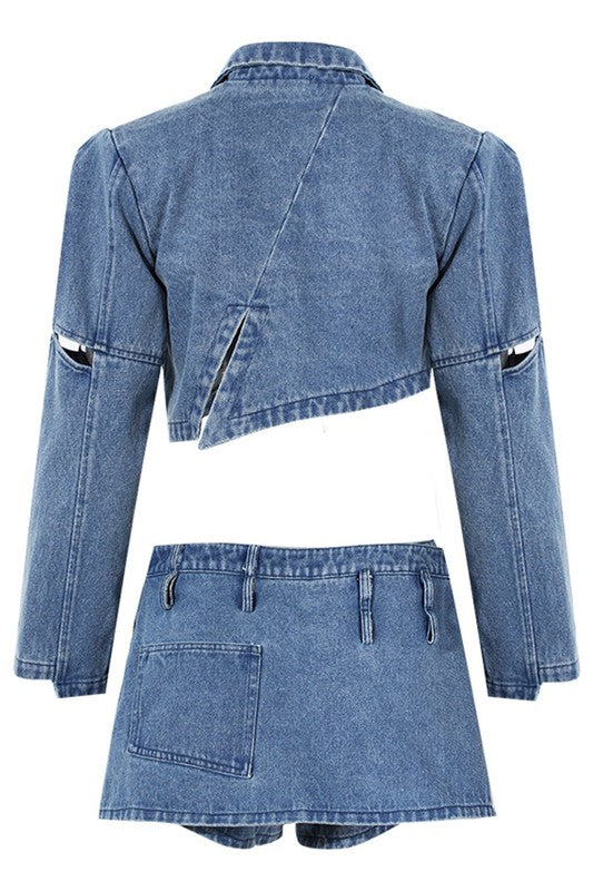 Duo Denim set