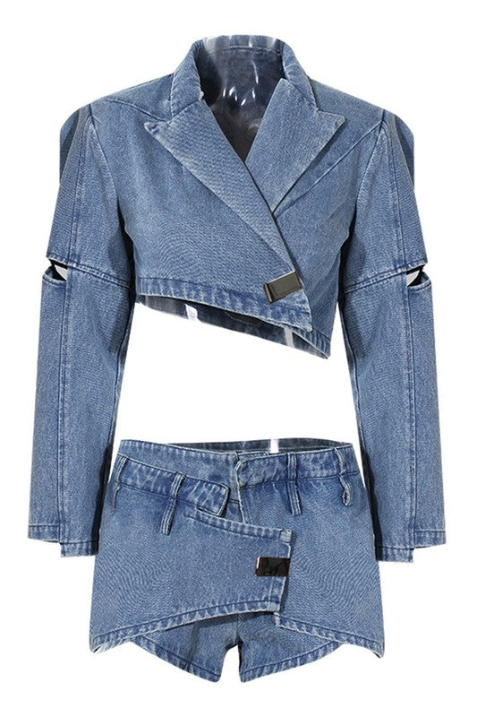 Duo Denim set