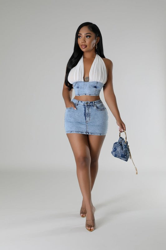 Rocking skirt set