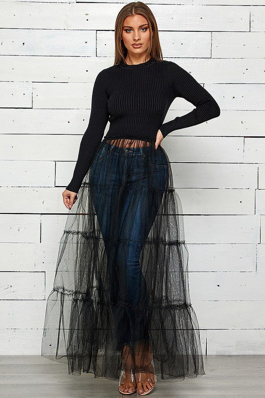 Tulle skirt