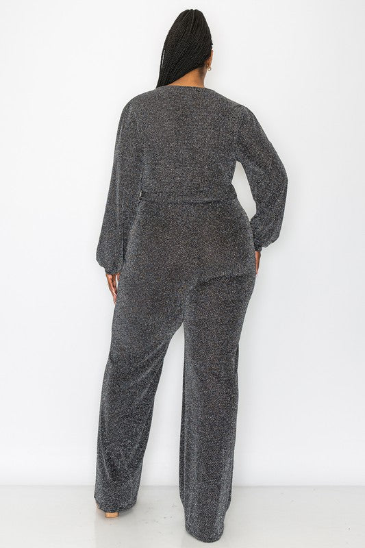 GLITTER JUMPSUIT