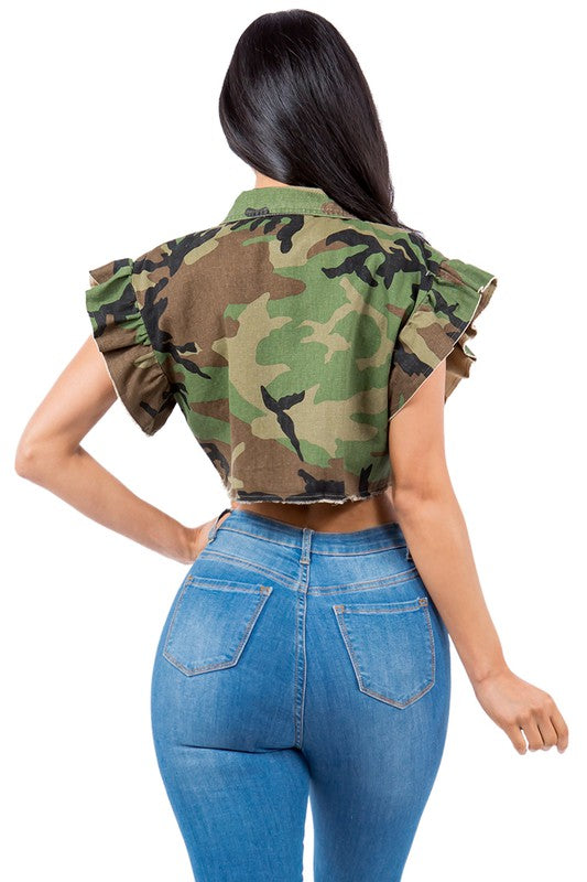 The sargeant crop jacket
