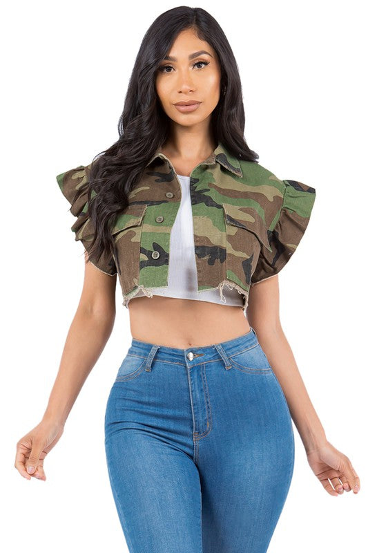 The sargeant crop jacket