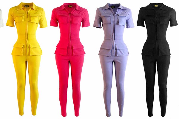 Solid jumpsuits
