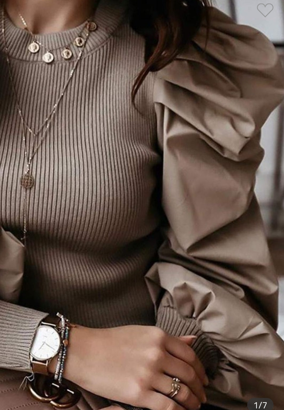 The puff sleeve blouse