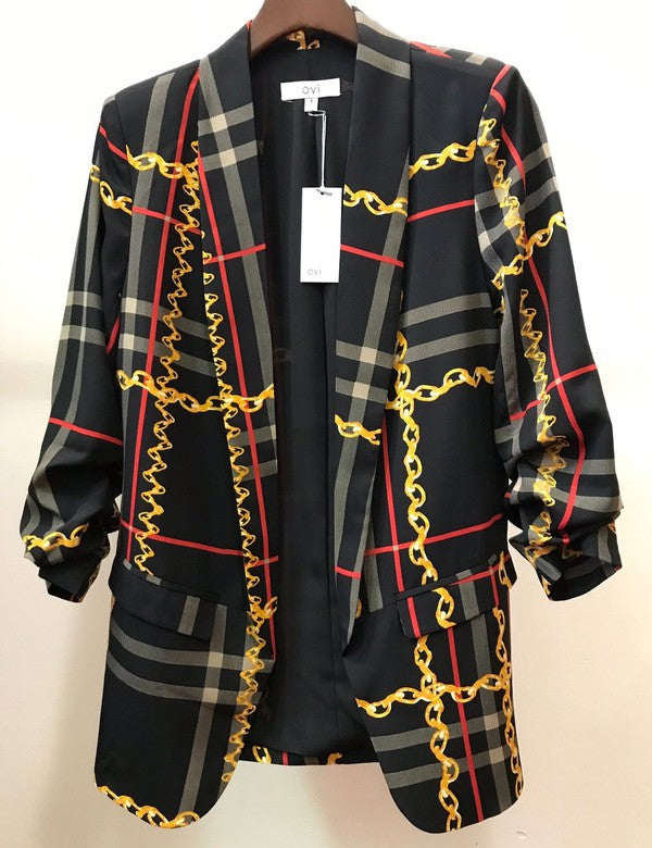 Roched Blazer
