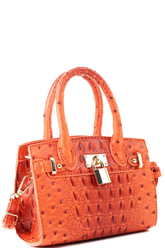 The Padlock Cross body purse