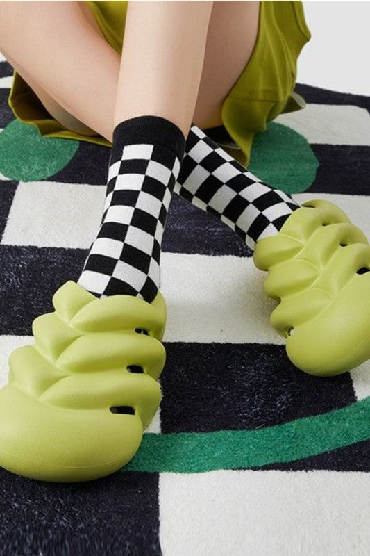 Muffin top shoe