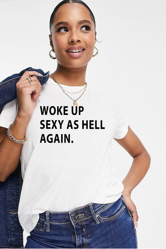 Waking up sexy