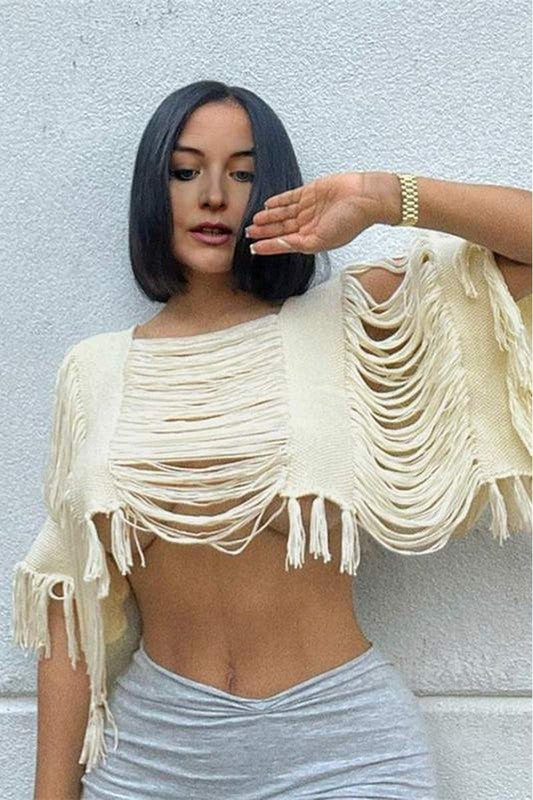 Crochet Fringe top