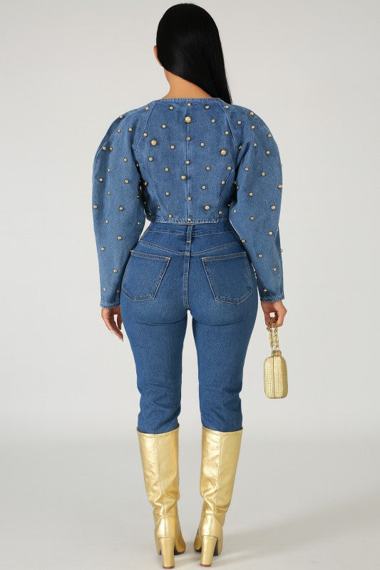 The Jazz Stud Blouse
