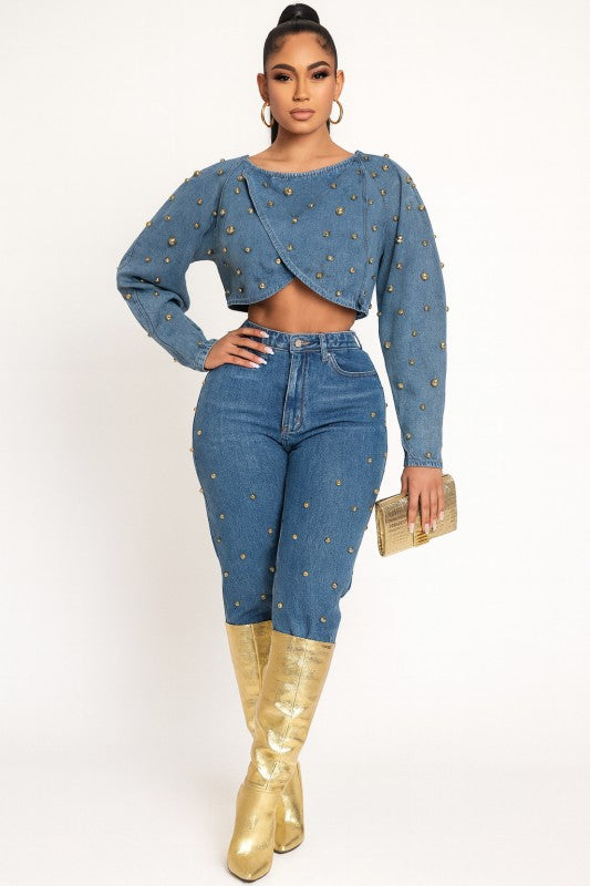 The Jazz Stud Blouse