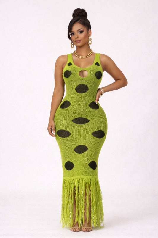The knitted maxi