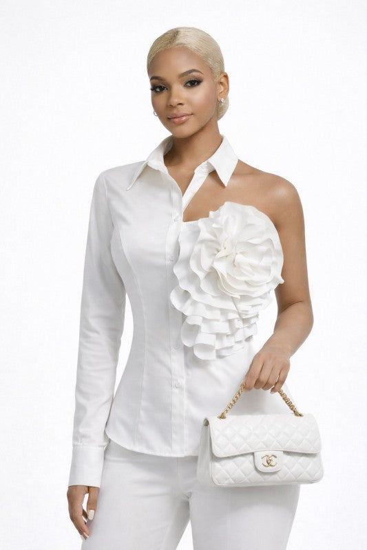 Off the shoulder floral