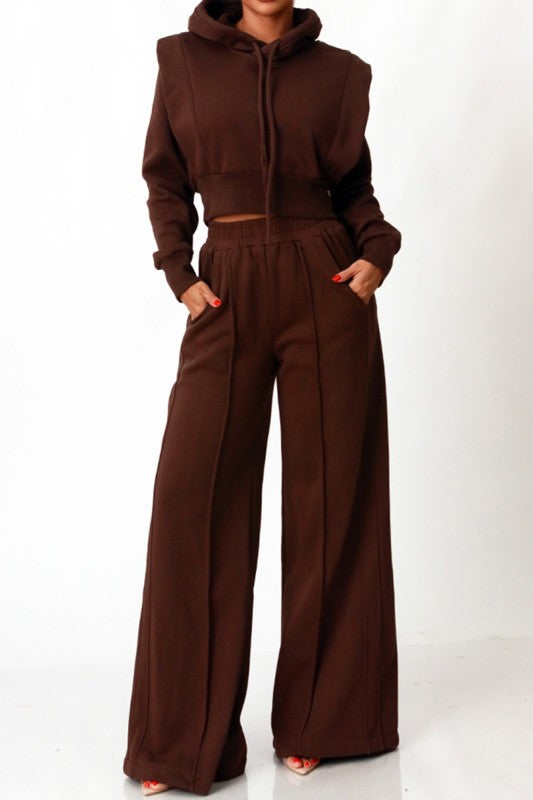 The Edgy hoodie look