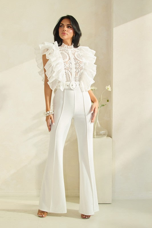 Ruffled & Lace jumpsuit