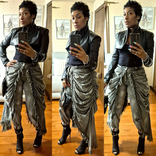 High rise vintage jeans