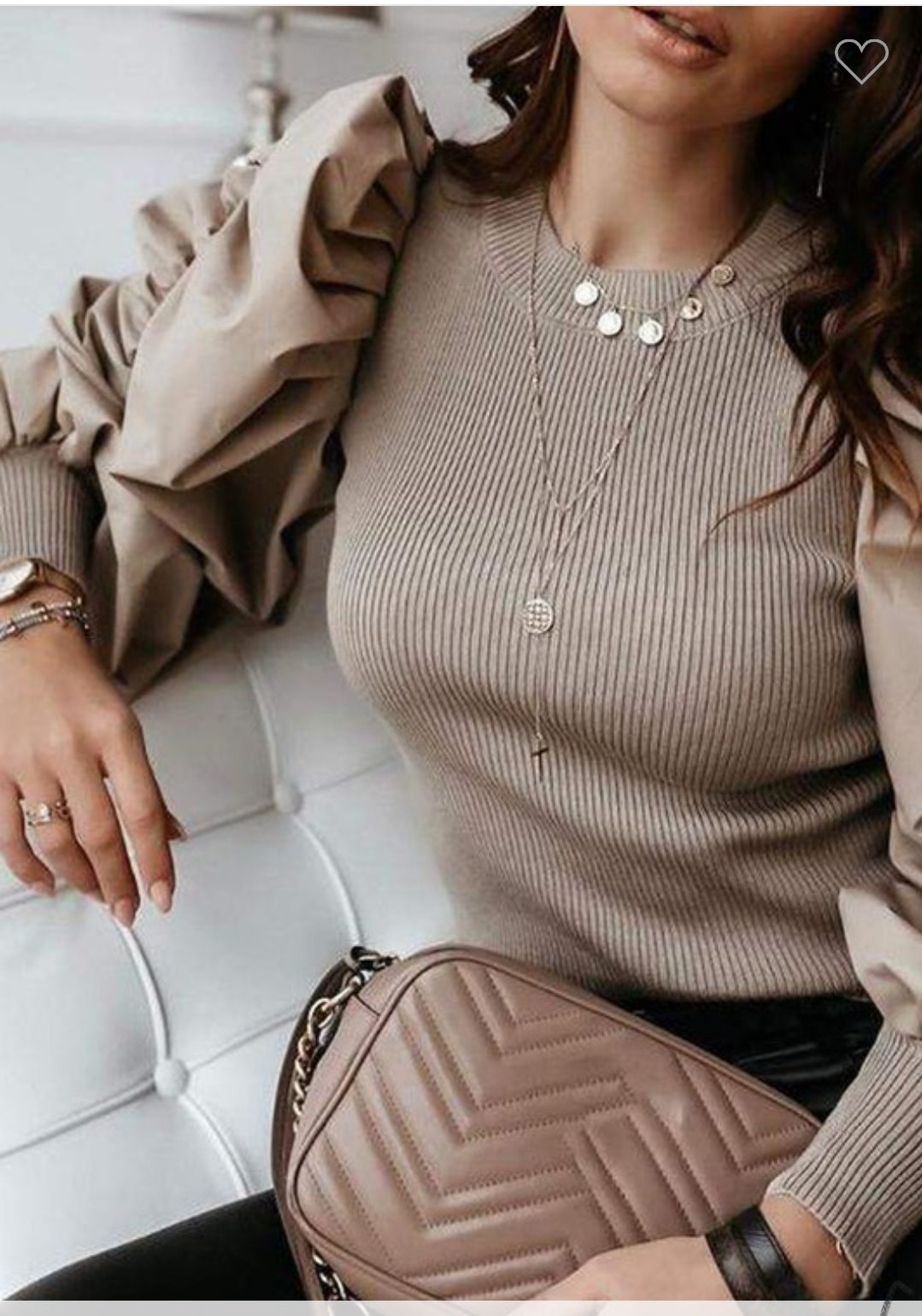 The puff sleeve blouse